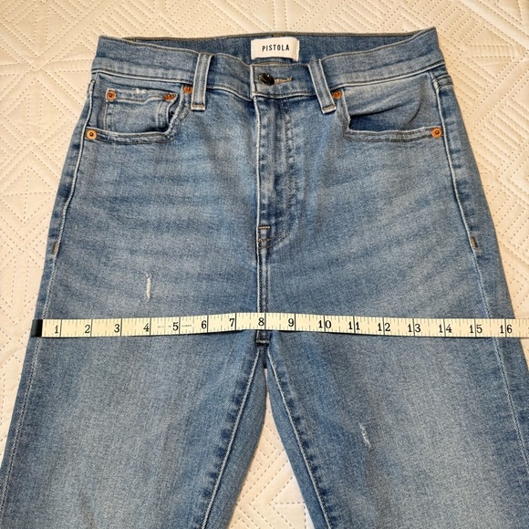 Pistola Lennon High Rise Cropped Boot Jeans in Zuma Size 26 - Picture 8 of 12